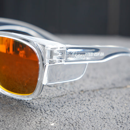 Evo Clear Heats - Clear and Orange Lenses