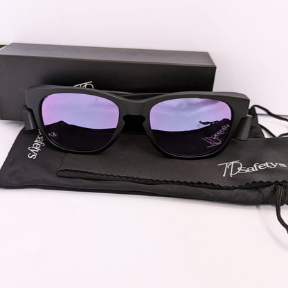 Evo Purple Black - Matte Black and Purple Lenses