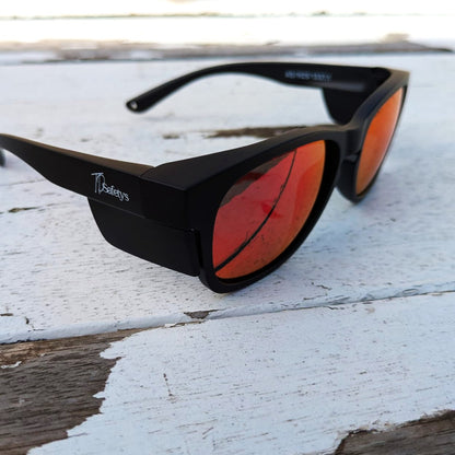 Evo Red Black - Matte Black and Red Lenses