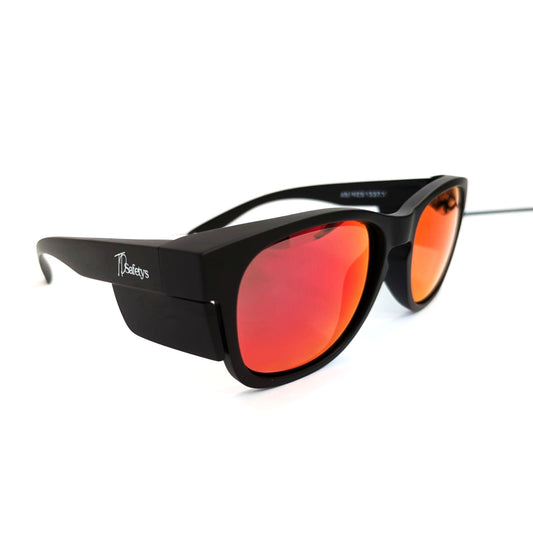 Evo Red Black - Matte Black and Red Lenses