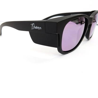 Evo Purple Black - Matte Black and Purple Lenses