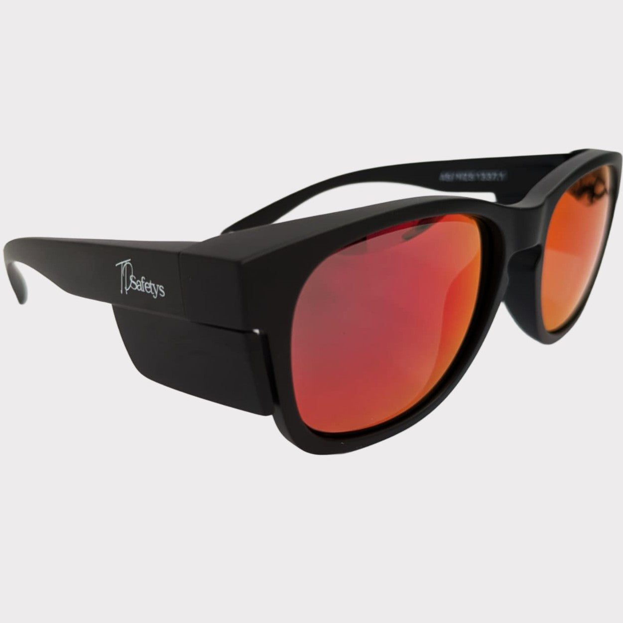 Evo Red Black - Matte Black and Red Lenses